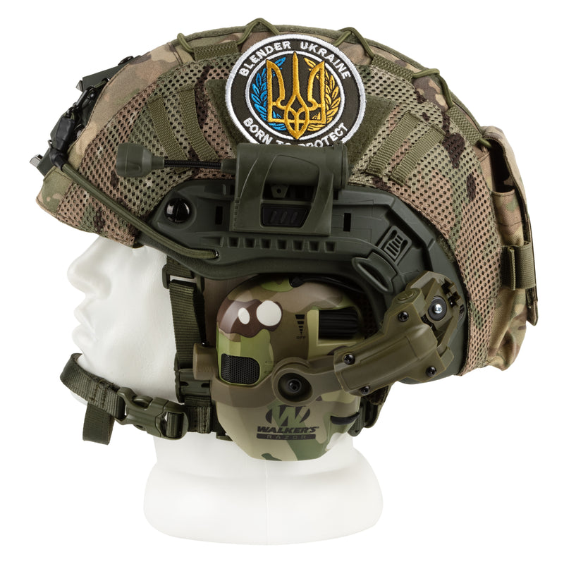 Blender™ Warrior Ballistic FAST Helmet Kit – Ranger Extra Green NIJ IIIA - Blender Tactical