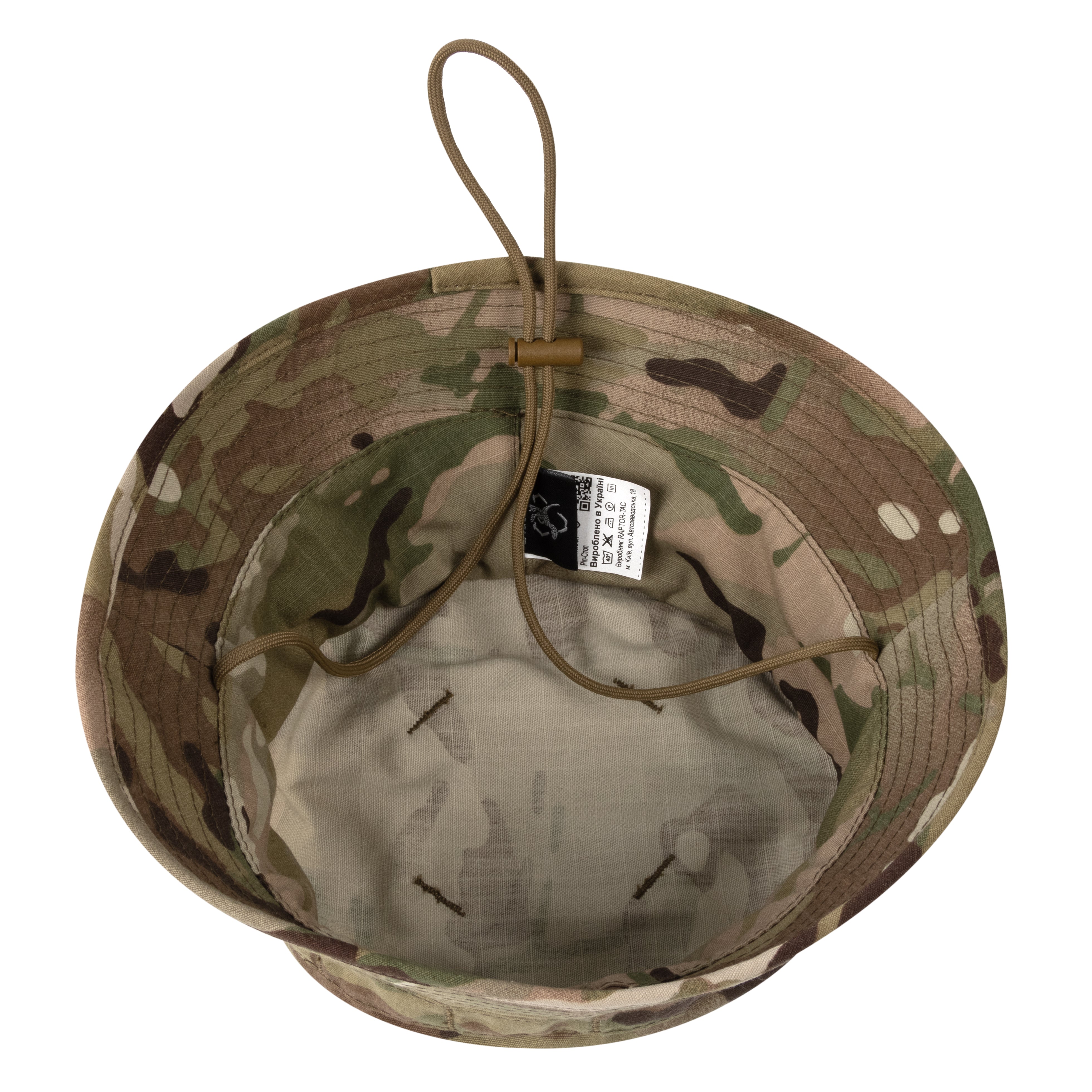 Teesar US GI Trilaminate Waterproof Boonie Hat – Flecktarn Camo – Men's Patrol Hat
