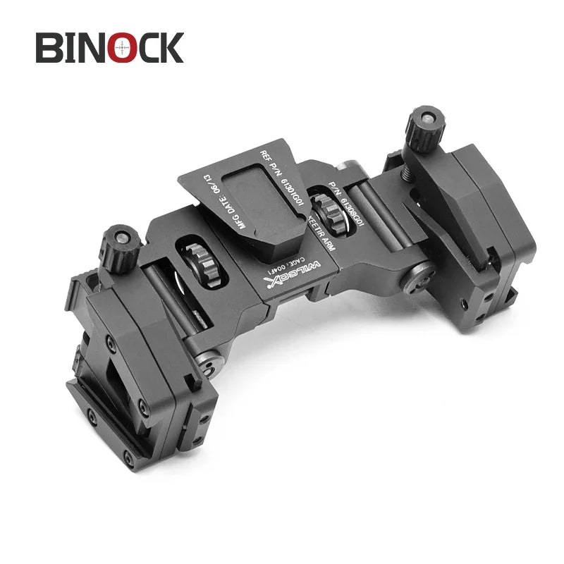 BINOCK Dual Tube Night Vision Goggles – Tactical NVG System with Helmet Mount, Adjustable Bridge & Carry Case - Blender Tactical