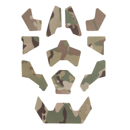 11-Piece Tactical Hook Patches Set for FAST SF High-Cut Helmets – Multicam - Blender Tactical