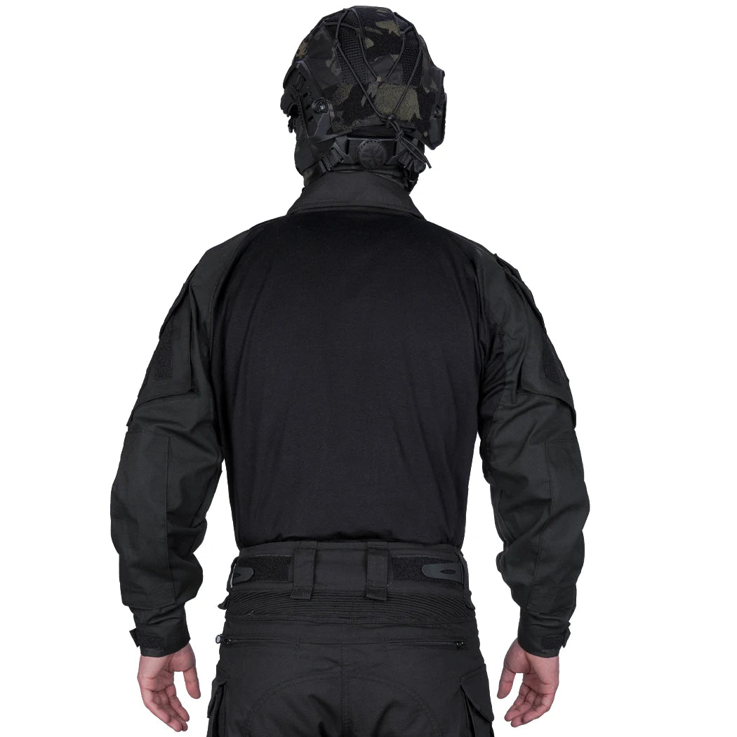 IDOGEAR G3 Combat Shirt with Elbow Pads – Black