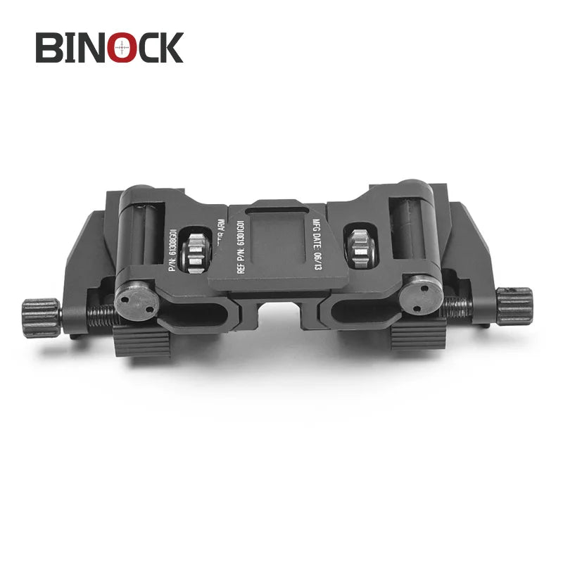 BINOCK Dual Tube Night Vision Goggles – Tactical NVG System with Helmet Mount, Adjustable Bridge & Carry Case - Blender Tactical