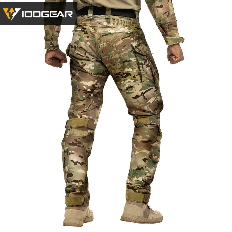 IDOGEAR G5 Combat Pants with Knee Pads – Multicam