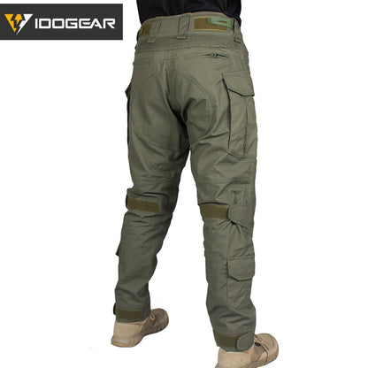 IDOGEAR G3 Tactical Pants with Knee Pads – Ranger Green
