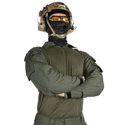 IDOGEAR G3 Combat Shirt with Elbow Pads – Ranger Green
