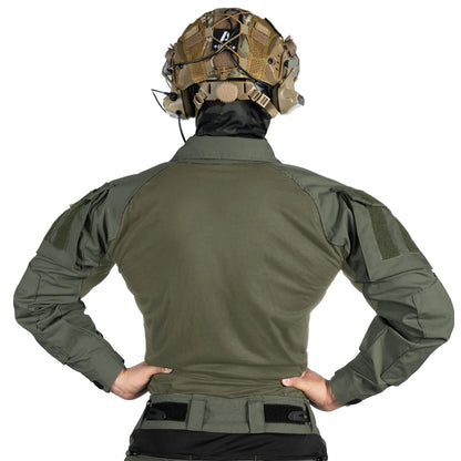 IDOGEAR G3 Combat Shirt with Elbow Pads – Ranger Green