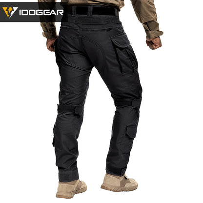 IDOGEAR G5 Combat Pants with Knee Pads – Black