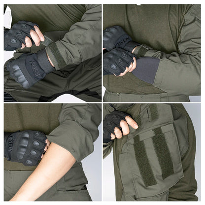 IDOGEAR G3 Combat Shirt with Elbow Pads – Multicam