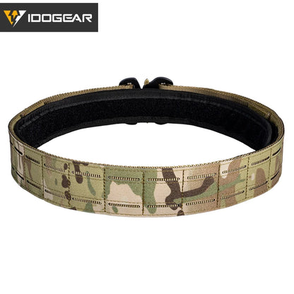 IDOGEAR 2" Tactical Belt with Metal Buckle – Multicam