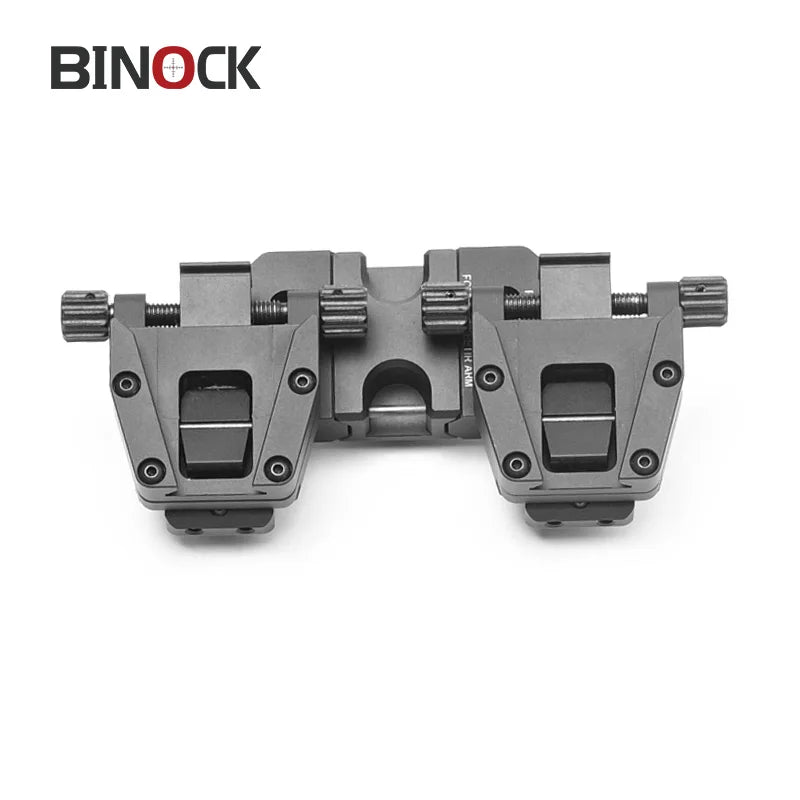 BINOCK Dual Tube Night Vision Goggles – Tactical NVG System with Helmet Mount, Adjustable Bridge & Carry Case - Blender Tactical