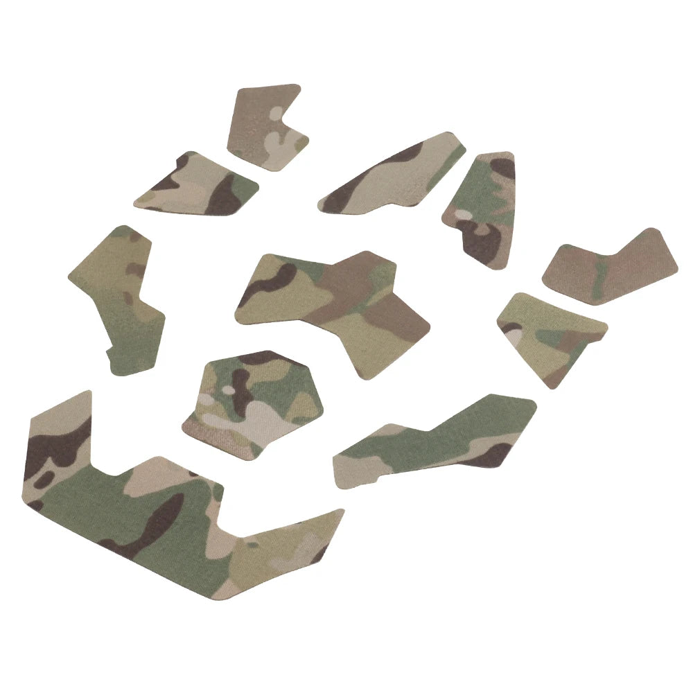 11-Piece Tactical Hook Patches Set for FAST SF High-Cut Helmets – Multicam - Blender Tactical