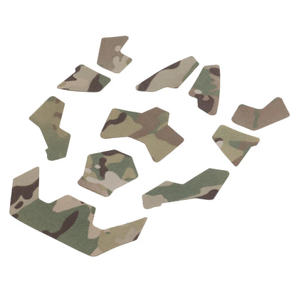 11-Piece Tactical Hook Patches Set for FAST SF High-Cut Helmets – Multicam - Blender Tactical
