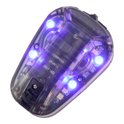 Tactical Helmet Strobe Light – IR & LED Signal Lamp with Velcro Mount, CR123A Powered - Blender Tactical