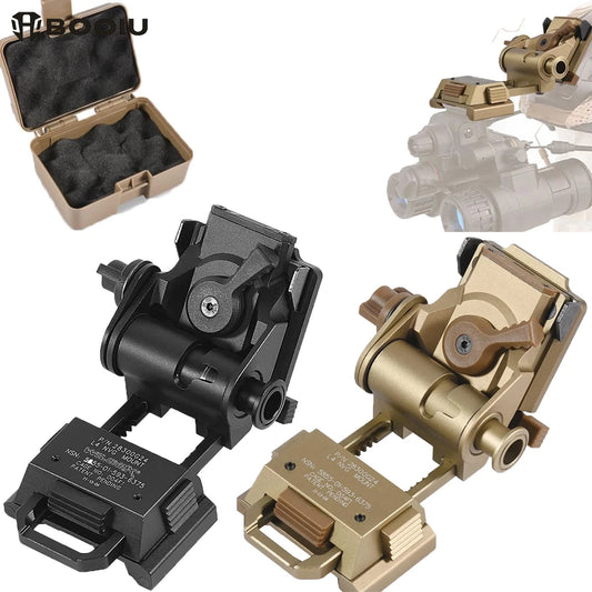 Tactical L4G24 NVG Helmet Mount – Adjustable Metal/Nylon Bracket for PVS-15/18, FAST/MICH - Blender Tactical