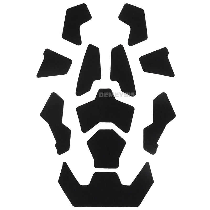 Tactical 11pcs FAST Helmet Hook & Loop Patches - Blender Tactical