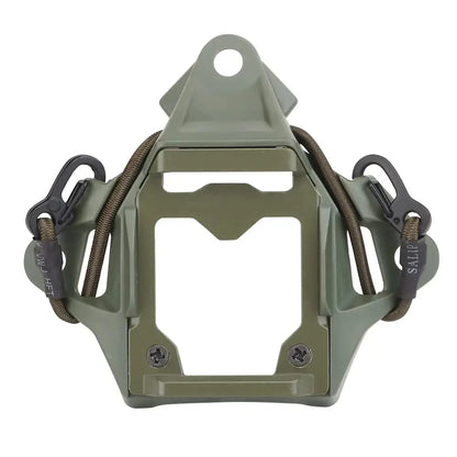 Tactical NVG Mount Adapter with Hook Rope – 3-Hole Helmet Bracket for FAST/MICH/Wendy - Blender Tactical