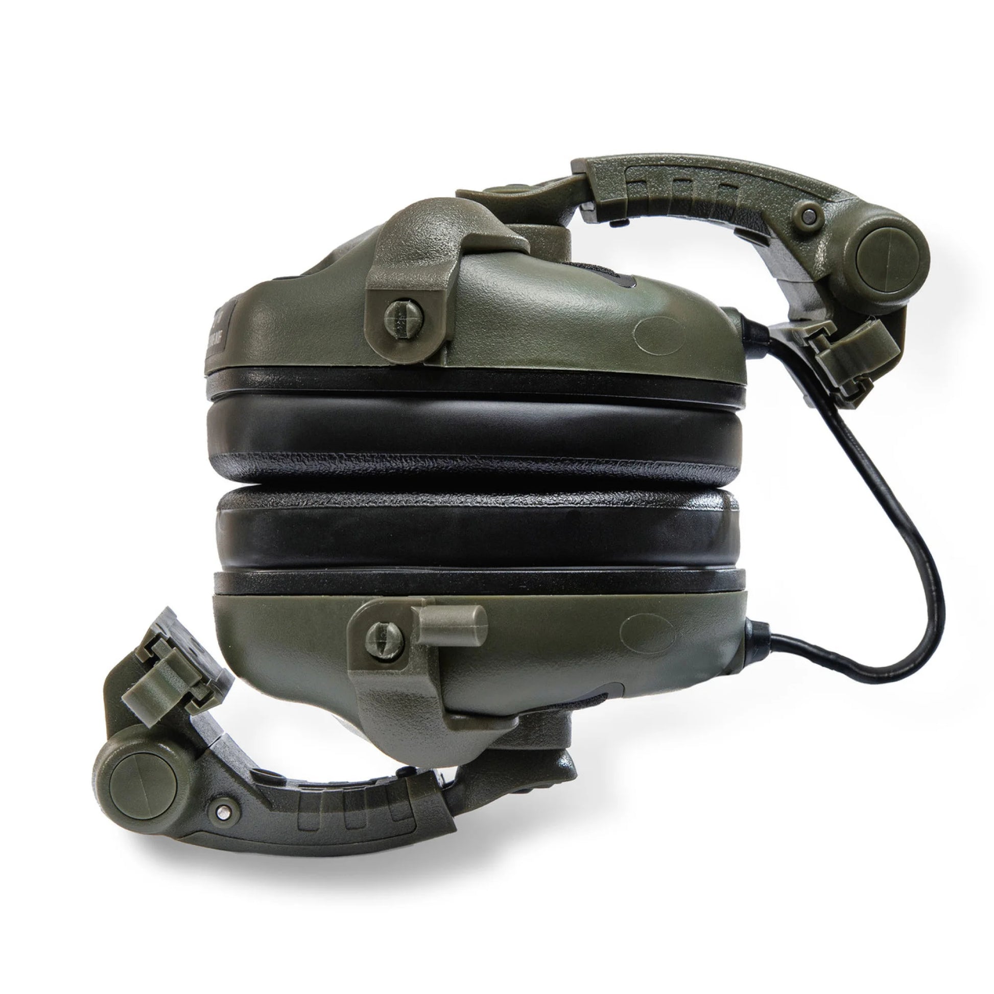 Earmor M31X Helmet-Mounted Electronic Hearing Protector – Foliage Green - Blender Tactical