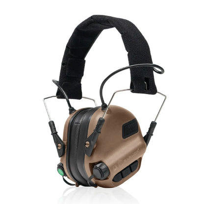 Earmor M31X Helmet-Mounted Electronic Hearing Protector – Coyote Tan - Blender Tactical