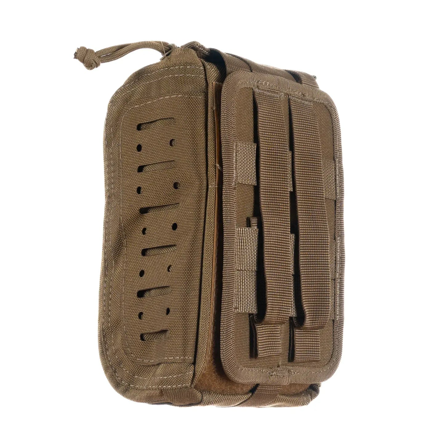 FamTac M7 Tactical IFAK Pouch – Coyote | MOLLE, Rip-Away Design - Blender Tactical