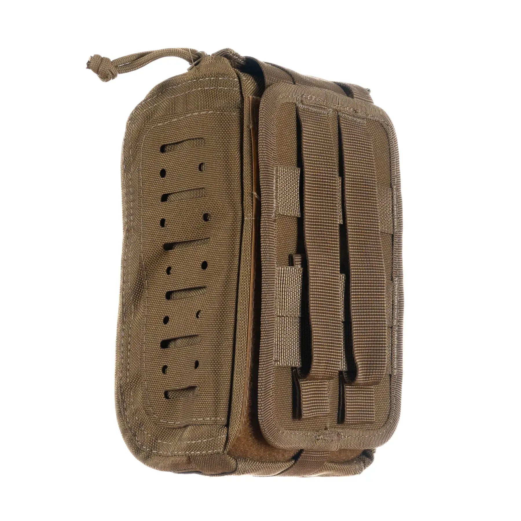 FamTac M7 Tactical IFAK Pouch – Coyote | MOLLE, Rip-Away Design - Blender Tactical