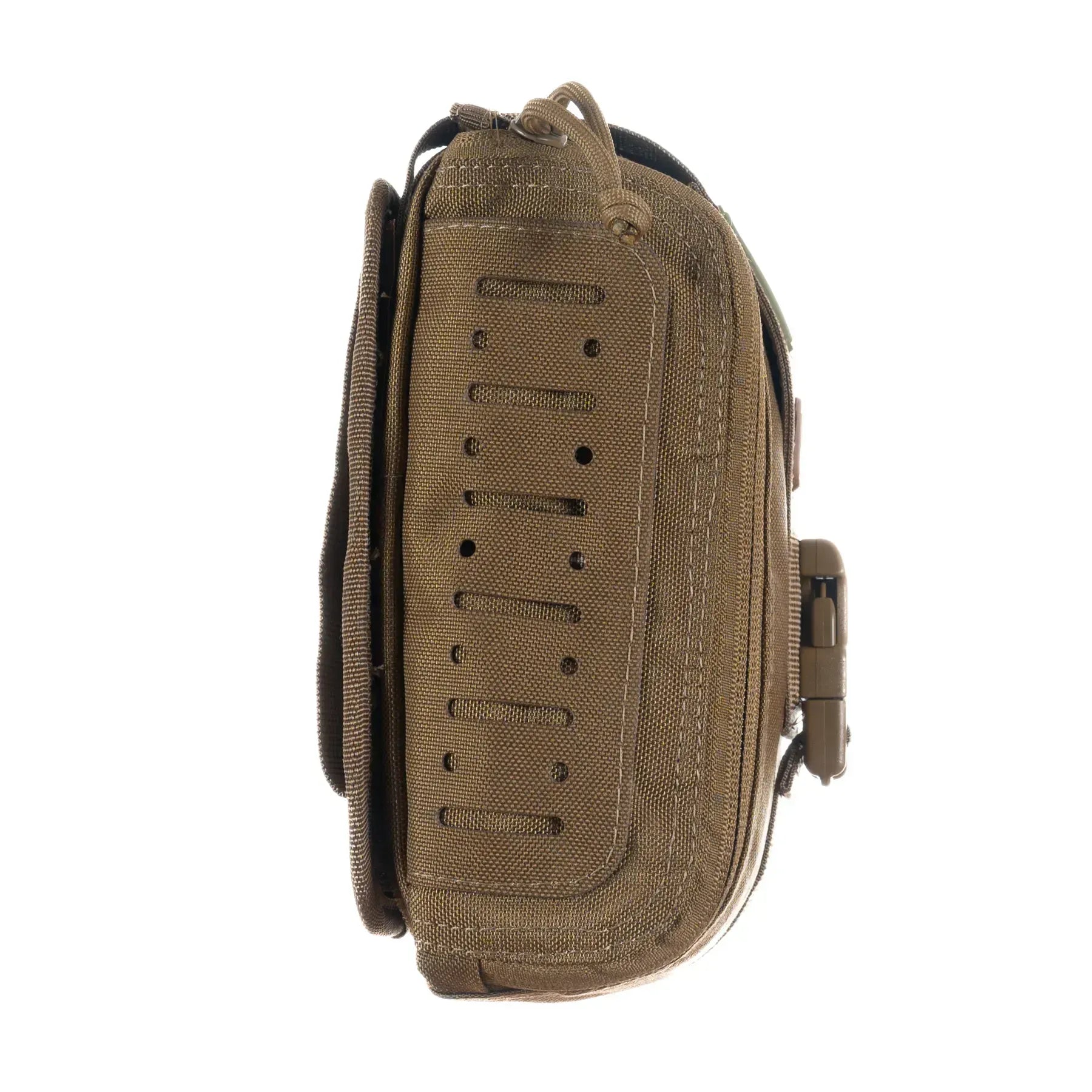 FamTac M7 Tactical IFAK Pouch – Coyote | MOLLE, Rip-Away Design - Blender Tactical