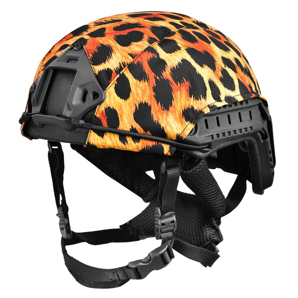 Leopard Helmabdeckung – FAST-kompatible taktische Hülle