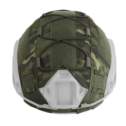 FAST Tactical Helmet Cover – Green Camouflage