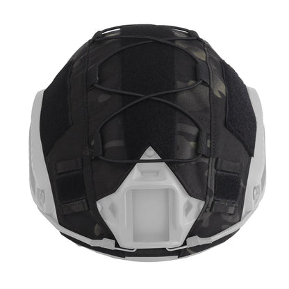 FAST Tactical Helmet Cover – Black Camouflage
