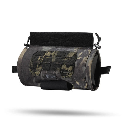 FamTac Roll VELCRO IFAK Pouch | Multicam Black - Blender Tactical