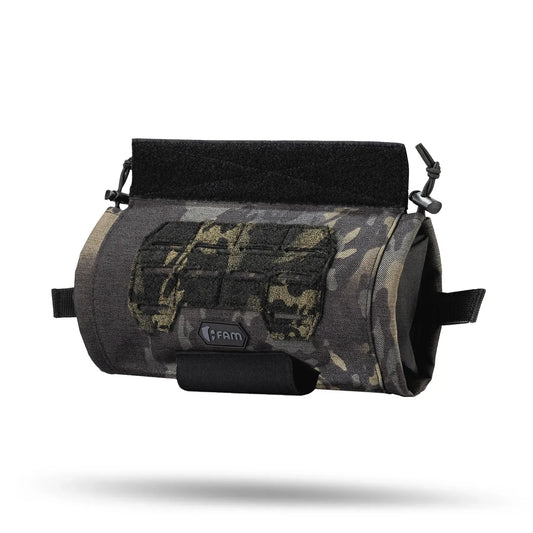 FamTac Roll VELCRO IFAK Pouch | Multicam Black - Blender Tactical