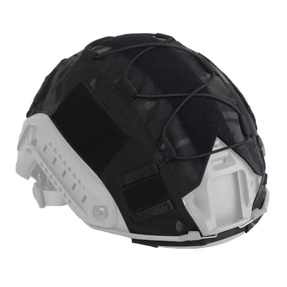 FAST Tactical Helmet Cover – Black Camouflage