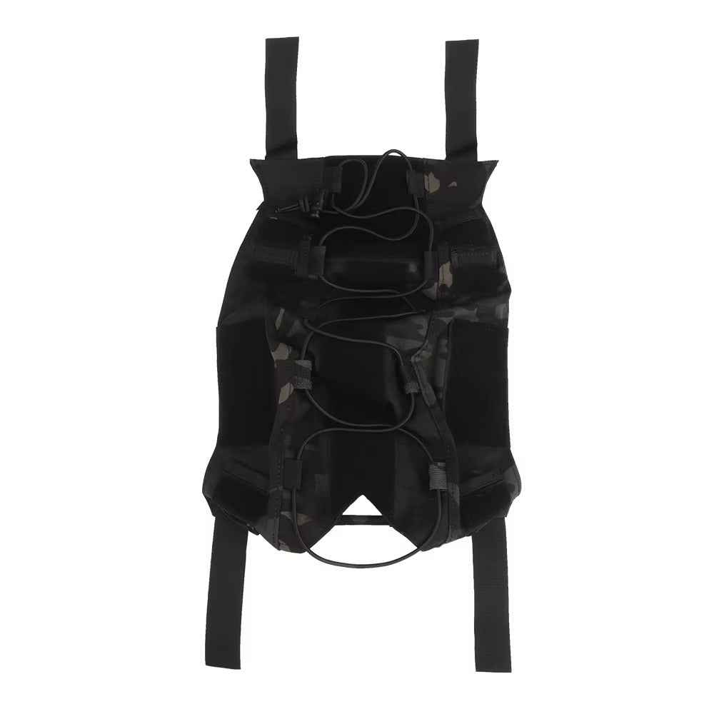 FAST Tactical Helmet Cover – Black Camouflage