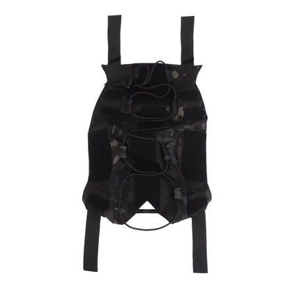 FAST Tactical Helmet Cover – Black Camouflage