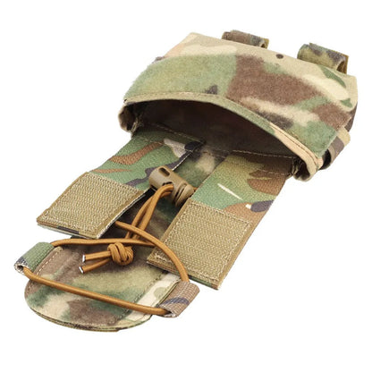 MK2 Tactical Helmet Battery Pouch M-LOK Counterweight - Multicam
