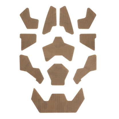 FAST SF Helmet Camouflage Patch Kit 11pcs – Multicam Tan