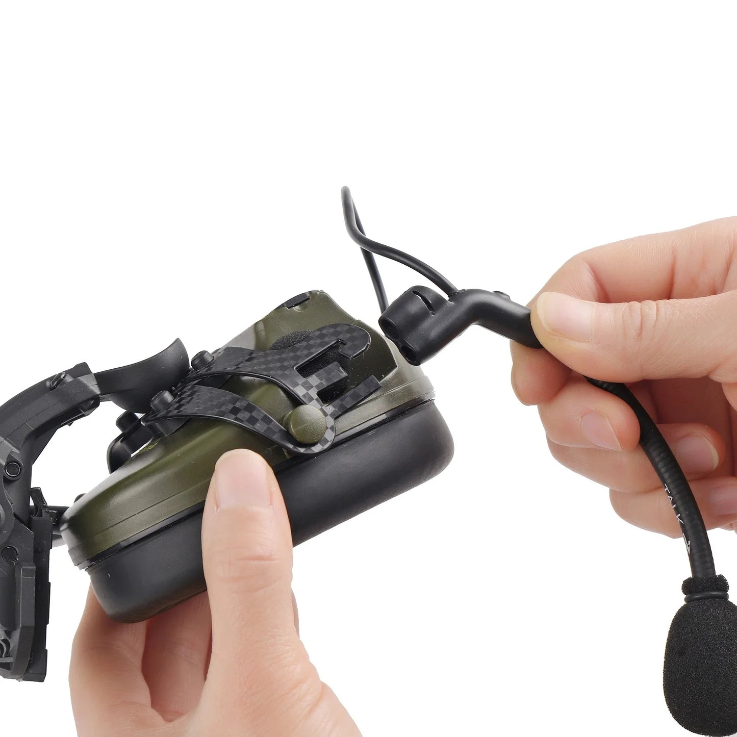 Taktische ARC Schienen-Headset-Montageadapter – Ranger Grün