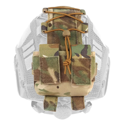 MK2 Tactical Helmet Battery Pouch M-LOK Counterweight - Multicam