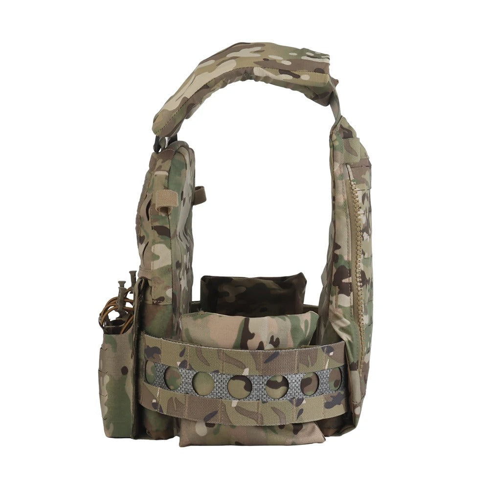 V5 PC Modular Plate Carrier with Laser-Cut MOLLE – Multicam