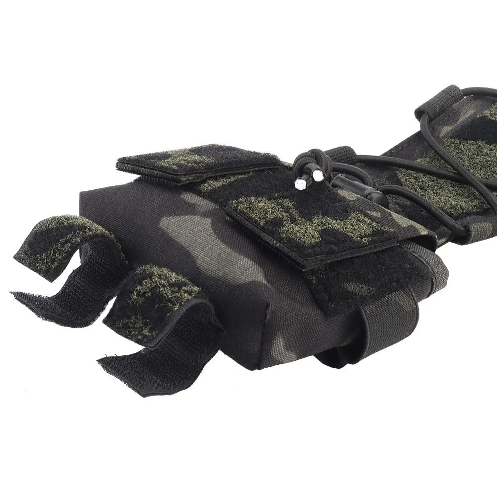 MK2 Tactical Helmet Battery Pouch M-LOK Counterweight - Multicam Black