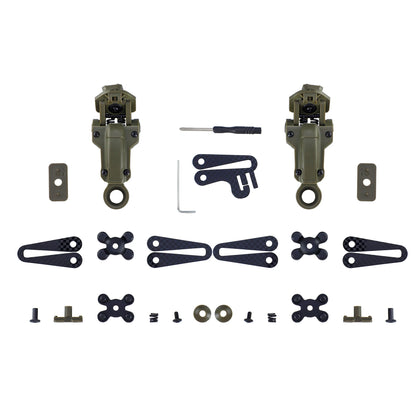 Taktische ARC Schienen-Headset-Montageadapter – Ranger Grün