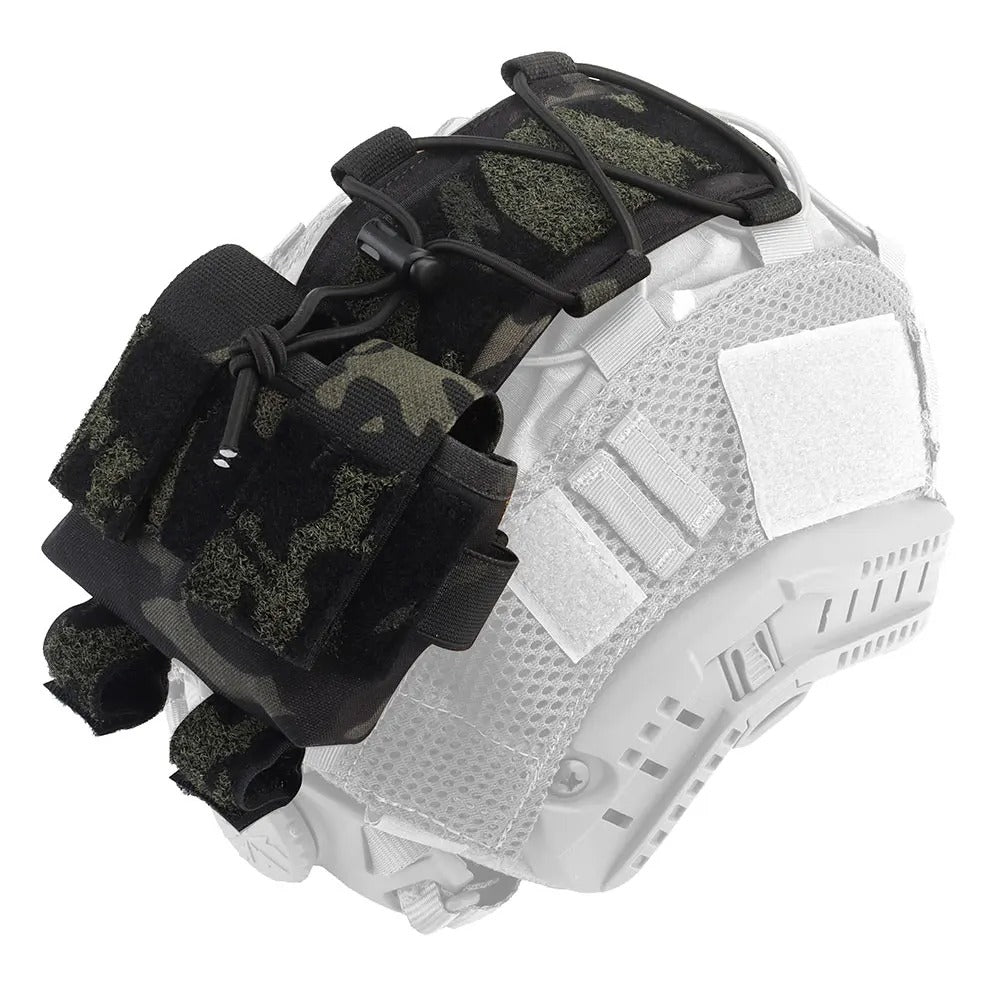 MK2 Tactical Helmet Battery Pouch M-LOK Counterweight - Multicam Black