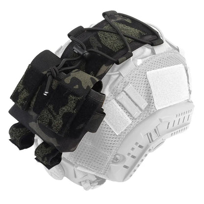 MK2 Tactical Helmet Battery Pouch M-LOK Counterweight - Multicam Black