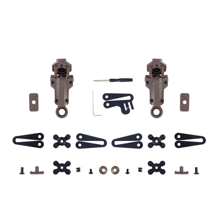 Taktische ARC Schienen-Headset-Montageadapter – Coyote Tan