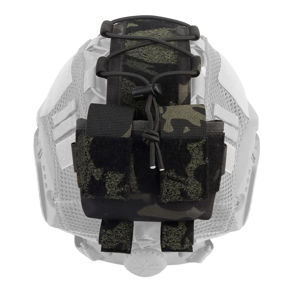 MK2 Tactical Helmet Battery Pouch M-LOK Counterweight - Multicam Black