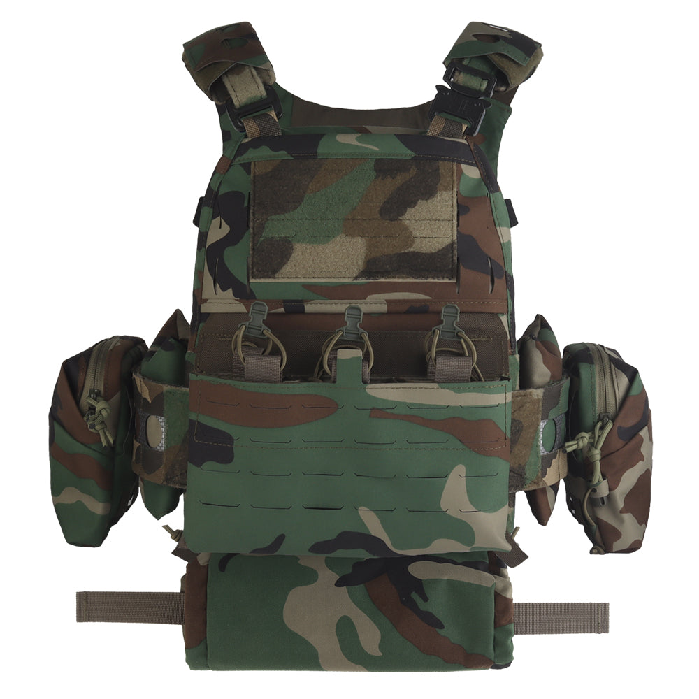 V5 FCPC Plate Carrier Full Kit Woodland | BlenderTac