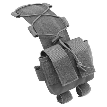 MK2 Tactical Helmet Battery Pouch M-LOK Counterweight - Wolf Grey