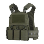 V5 PC Modular Plate Carrier with Laser-Cut MOLLE – Ranger Green