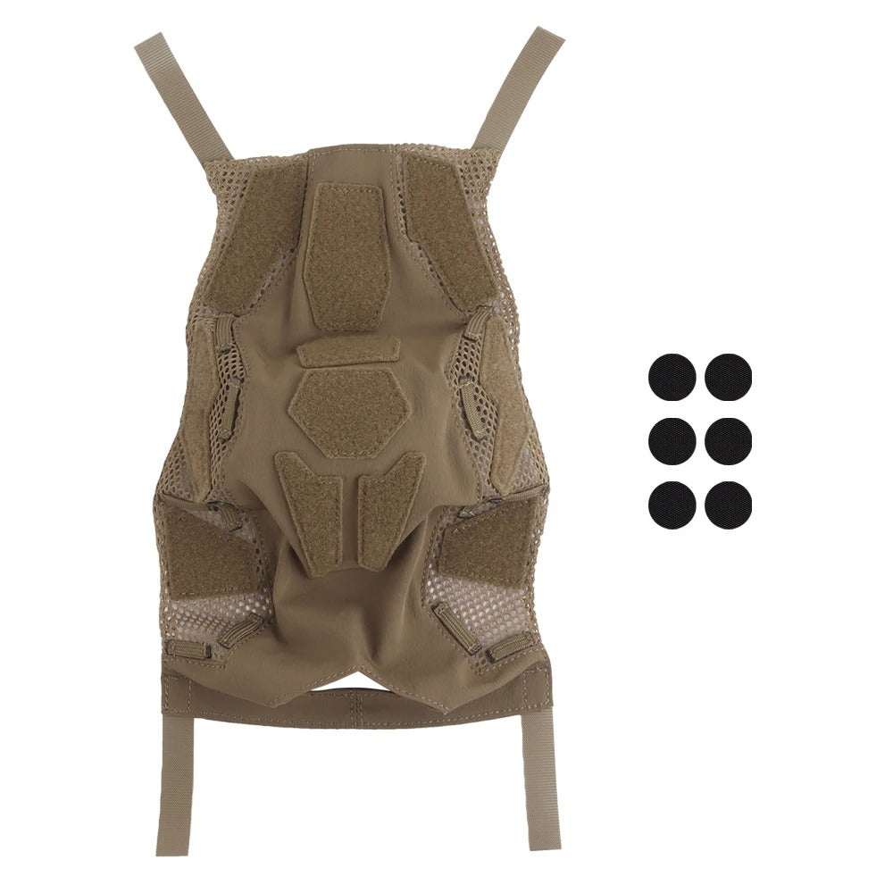 Fast SF High-Cut Tactical Helmet Cover – Coyote Brown