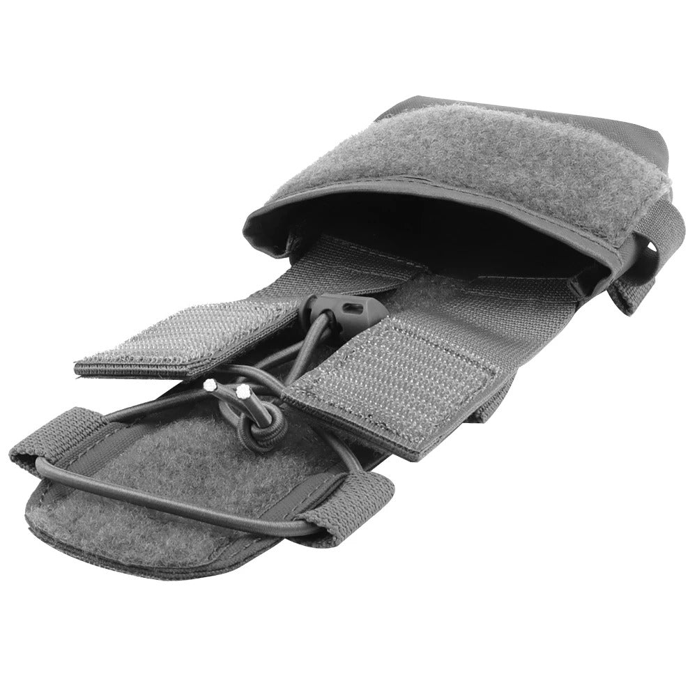 MK2 Tactical Helmet Battery Pouch M-LOK Counterweight - Wolf Grey