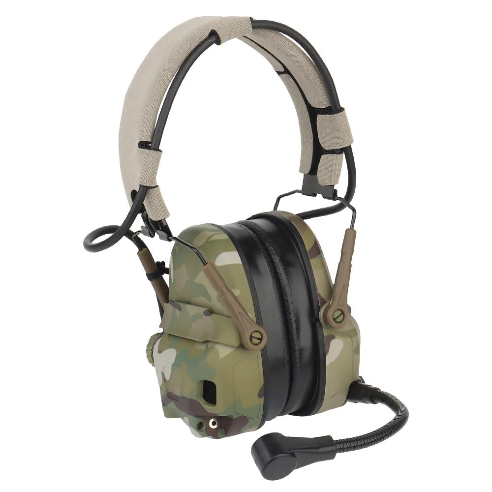 HD-17 Tactical Helmet Headset - Multicam